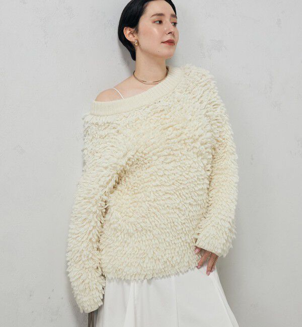 Laraaji「ループ編み2WAYプルオーバーニット」|ニット・セーター|