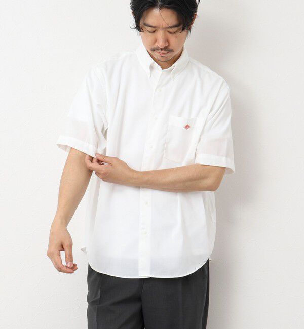 NOLLEY'S goodman「【DANTON/ダントン】DOT BUTTON B.D. SHIRT SS 25SS」|シャツ・ブラウス|