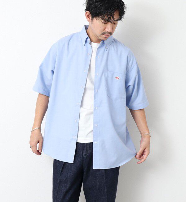 NOLLEY'S goodman「【DANTON/ダントン】DOT BUTTON B.D. SHIRT SS 25SS」|シャツ・ブラウス|