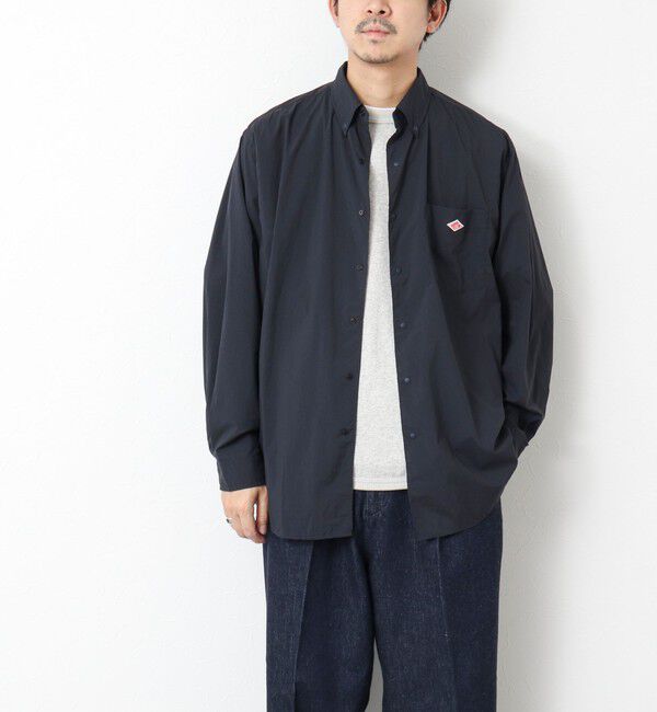 NOLLEY'S goodman「【DANTON/ダントン】DOT BUTTON B.D. SHIRT LS 25SS」|シャツ・ブラウス|