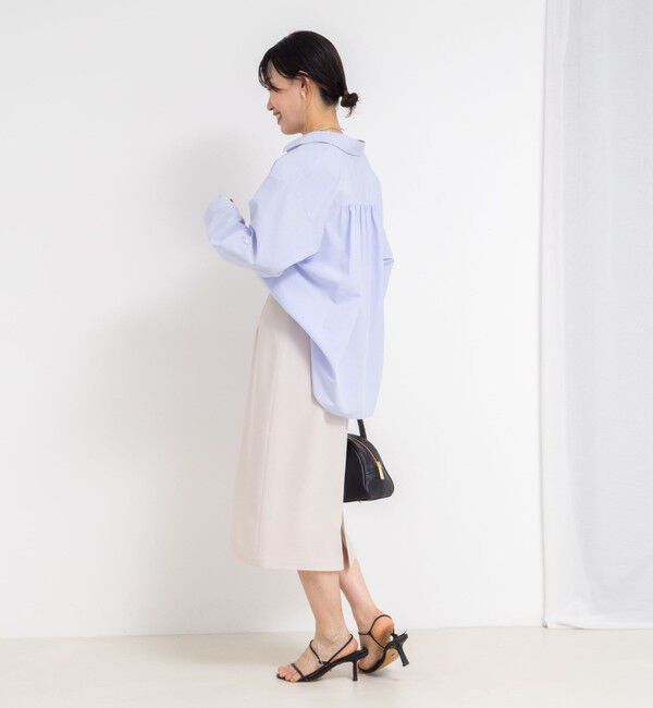 NOLLEY'S sophi「《セットアップ対応》ウォッシャブル強撚タイトスカート」|タイト|