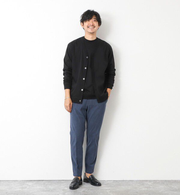 NOLLEY'S goodman「《ビジカジ/セットアップ対応》トリコットコーデュロイ ストレッチ イージーPT 25AW」|チノ|