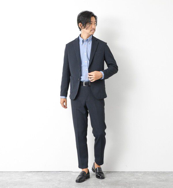 NOLLEY'S goodman「《ビジカジ/セットアップ対応》【尾州】先染めハニカムイージーPT 25AW」|チノ|