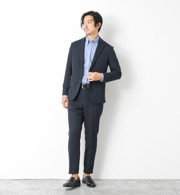 NOLLEY'S goodman「《ビジカジ/セットアップ対応》【尾州】先染めハニカムイージーPT 25AW」|チノ|