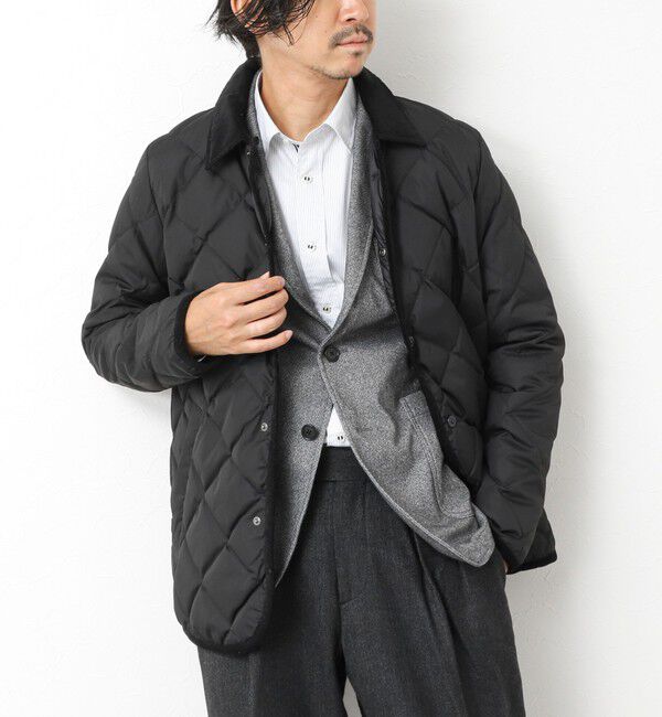 NOLLEY'S goodman「【WEB限定】【TAION/タイオン】別注キルティングジャケット 25AW」|ダウン|ブラック