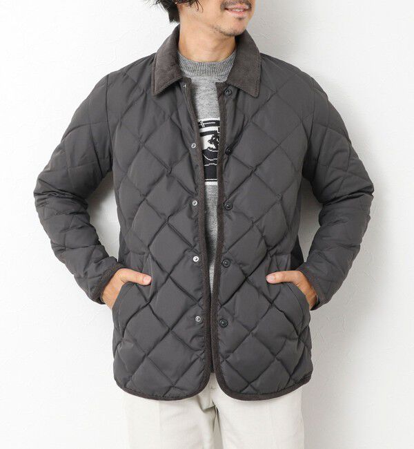 NOLLEY'S goodman「【WEB限定】【TAION/タイオン】別注キルティングジャケット 25AW」|ダウン|チャコールグレー