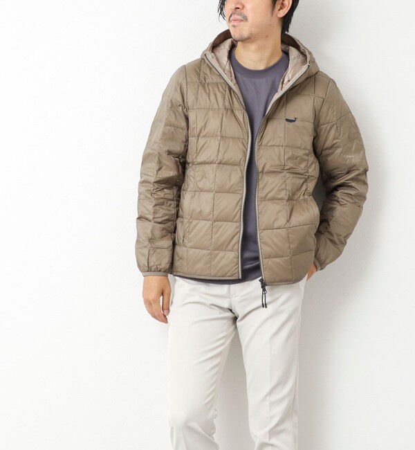 NOLLEY'S goodman「【TAION/タイオン】別注 クジラ刺繍HOOD W-ZIP DOWN JKT 25AW」|ダウン|