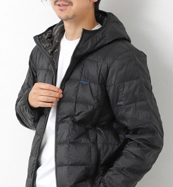 NOLLEY'S goodman「【TAION/タイオン】別注 クジラ刺繍HOOD W-ZIP DOWN JKT 25AW」|ダウン|