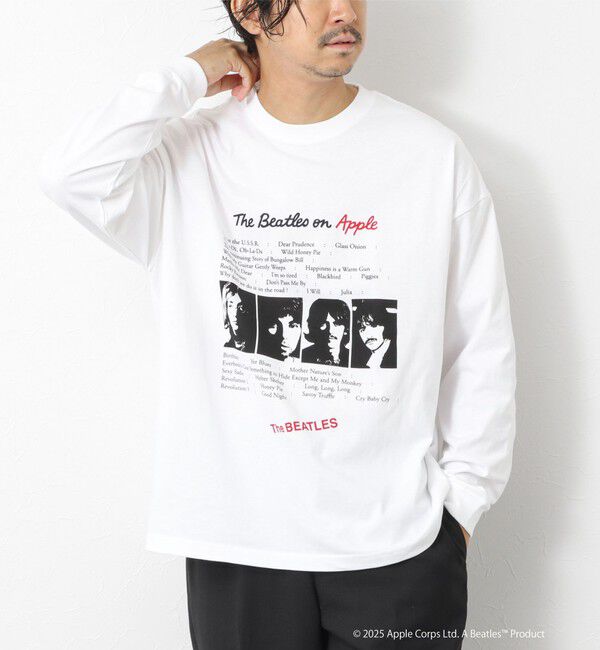 NOLLEY'S goodman「【GOOD ROCK SPEED】別注 アーティスト/バンド プリントワイドロンT 25AW」|Tシャツ・カットソー|ホワイト