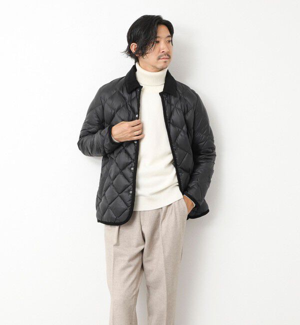 NOLLEY'S goodman「【TAION/タイオン】別注ソフトシェル キルティングジャケット 25AW」|ダウン|