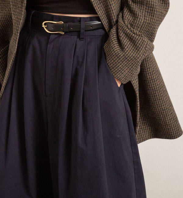 MAQWEL「【MAQWEL/マクウェル】ウォッシャブルタックワイドパンツ」|その他|