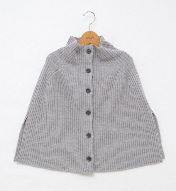 NOLLEY'S「《手洗い可能》2WAYニットポンチョ」|ニット・セーター|