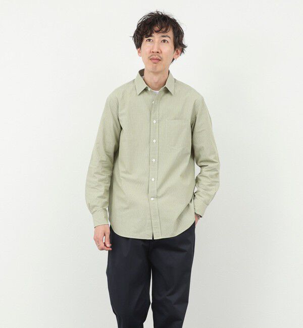 NOLLEY'S goodman「ダブルワッシャー タイプライター レギュラーカラーシャツ 25AW」|シャツ・ブラウス|