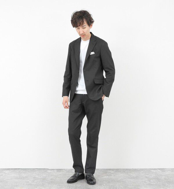 NOLLEY'S goodman「《ビジカジ/セットアップ対応》SOFT THERMO ウォッシャブルジャケット 25AW」|テーラードジャケット|