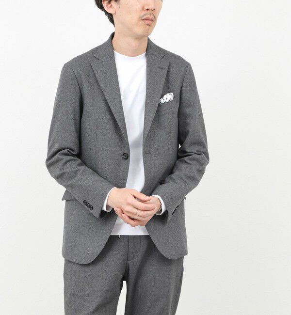 NOLLEY'S goodman「《ビジカジ/セットアップ対応》SOFT THERMO ウォッシャブルジャケット 25AW」|テーラードジャケット|