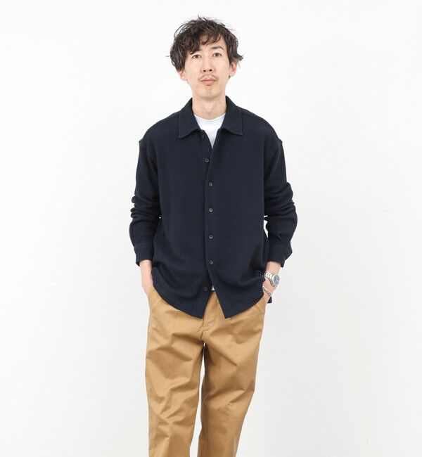 NOLLEY'S goodman「ウォッシャブル ニットシャツ 25AW」|シャツ・ブラウス|