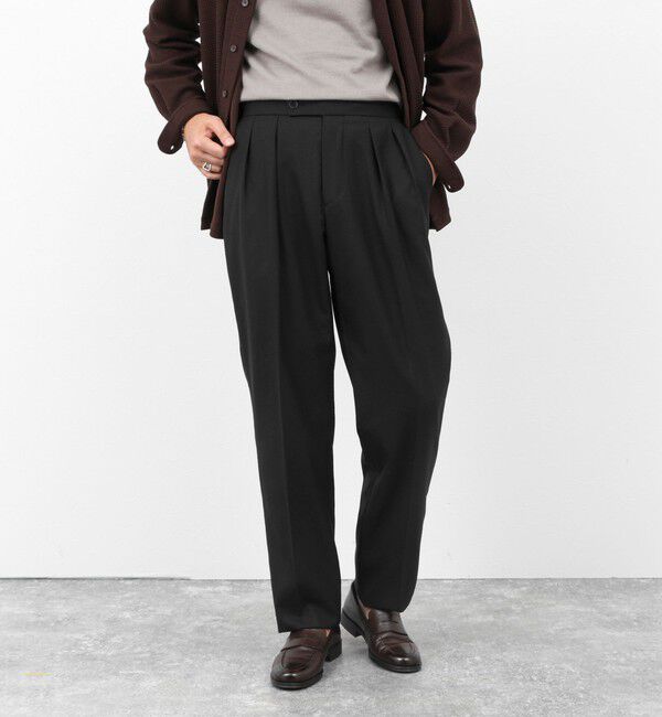 NOLLEY'S goodman「SOLOTEX ストレッチサキソニー NSN2タックスラックス 25AW」|スラックス|