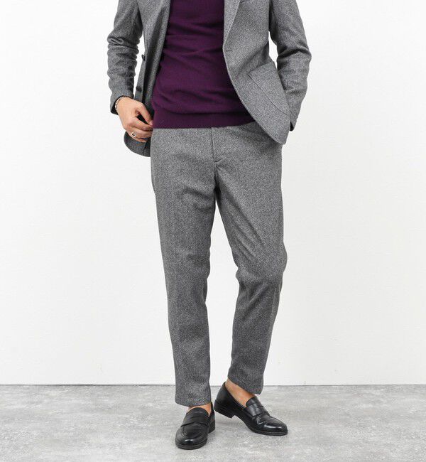 NOLLEY'S goodman「《セットアップ対応》【Active Jersey】ホームスパン ストレッチイージーPT 25AW」|チノ|