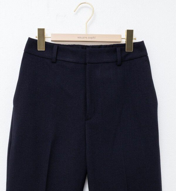 NOLLEY'S sophi「《セットアップ対応》ウォッシャブルウール調テーパードパンツ」|その他|