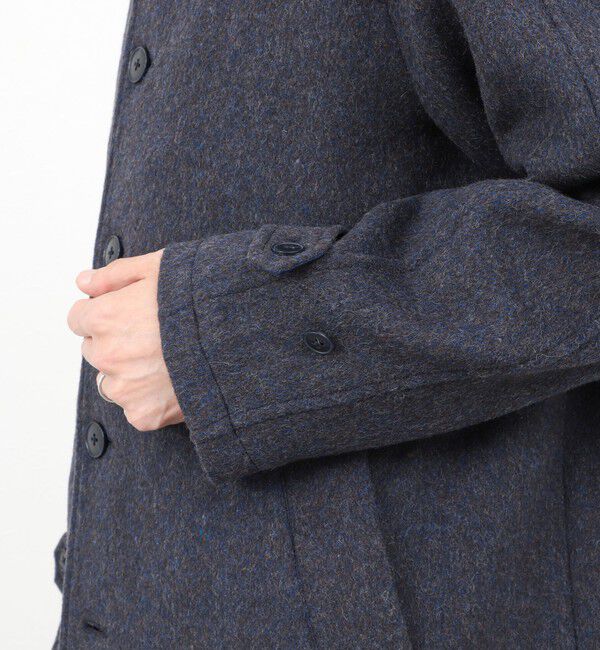 NOLLEY'S goodman「《ビジカジ対応》尾州ビーバーステンカラーコート 25AW」|ステンカラーコート|