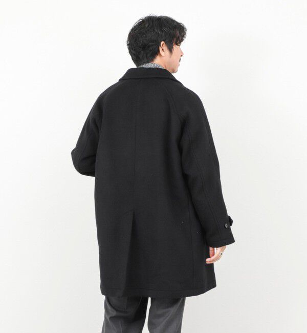 NOLLEY'S goodman「《ビジカジ対応》尾州ビーバーステンカラーコート 25AW」|ステンカラーコート|