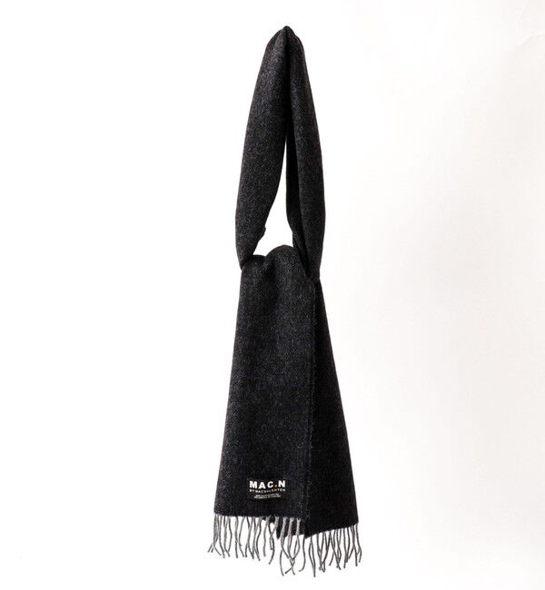 NOLLEY'S goodman「【MAC.N/マックエヌ】Lambswool Dual Scarf 25」|ストール|