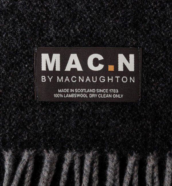 NOLLEY'S goodman「【MAC.N/マックエヌ】Lambswool Dual Scarf 25」|ストール|