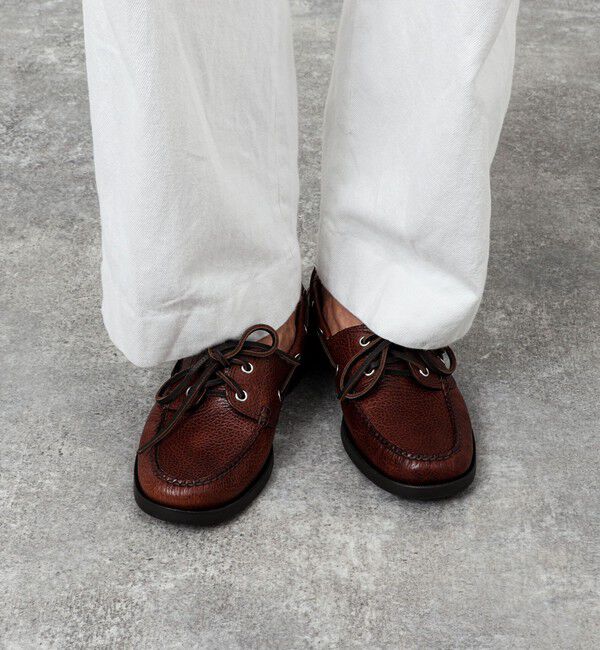 NOLLEY'S goodman「【G.H.BASS/ジー・エイチ・バス】BA20320 JETTY Ⅱ デッキシューズ」|モカシン|