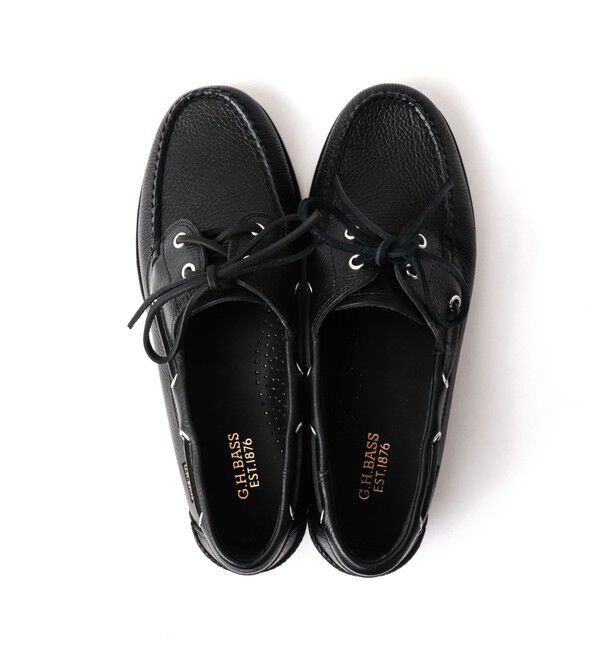 NOLLEY'S goodman「【G.H.BASS/ジー・エイチ・バス】BA20320 JETTY Ⅱ デッキシューズ」|モカシン|