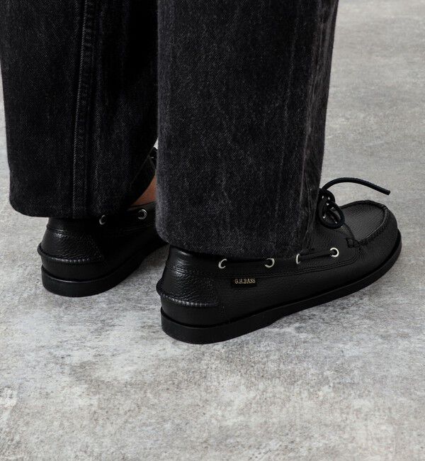 NOLLEY'S goodman「【G.H.BASS/ジー・エイチ・バス】BA20320 JETTY Ⅱ デッキシューズ」|モカシン|