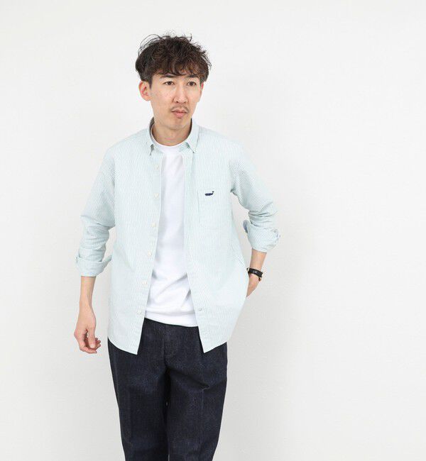NOLLEY'S goodman「TRADITIONAL OX クジラBD オックス ボタンダウンシャツ 26SS」|シャツ・ブラウス|