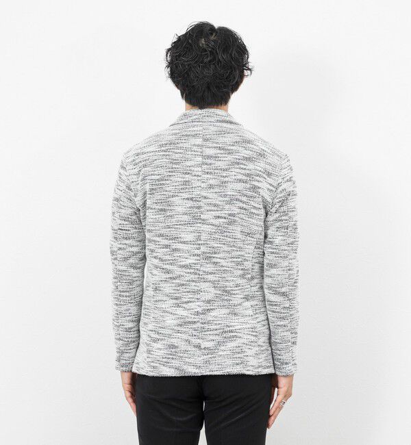 Stutostein「《ビジカジ対応》ツィードジャージーテーラーCD 26SS」|カーディガン|