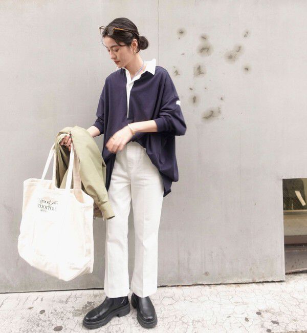 MAQWEL「【新色追加】【MAQWEL/マクウェル】ウォッシャブルBIGラガーシャツ」|シャツ・ブラウス|