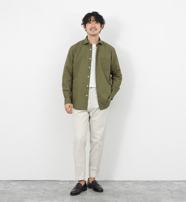 NOLLEY'S goodman「《ビジカジ対応》カッタウェイシャツ 26SS」|シャツ・ブラウス|