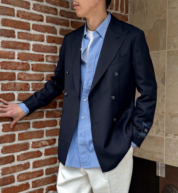 NOLLEY'S goodman「《ビジカジ対応》MARTIN ホップサックダブルJK 26SS」|テーラードジャケット|
