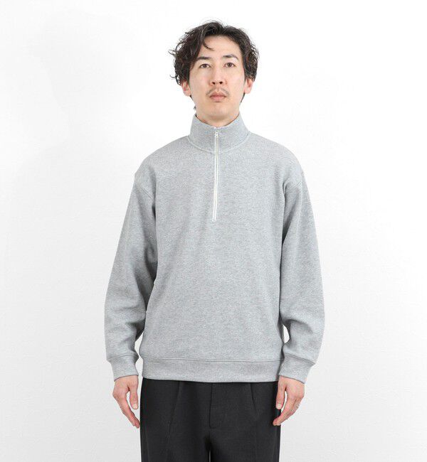 NOLLEY'S goodman「リブダンボール スタンドハーフZip 26SS」|スウェット・ジャージ|