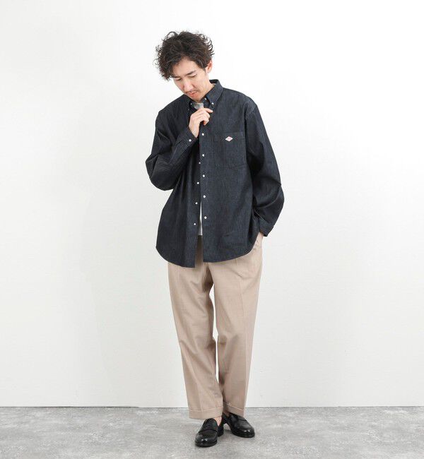 NOLLEY'S goodman「【DANTON/ダントン】DT-B0293DUG DOT BUTTON B.D. SHIRT LS 26SS」|シャツ・ブラウス|