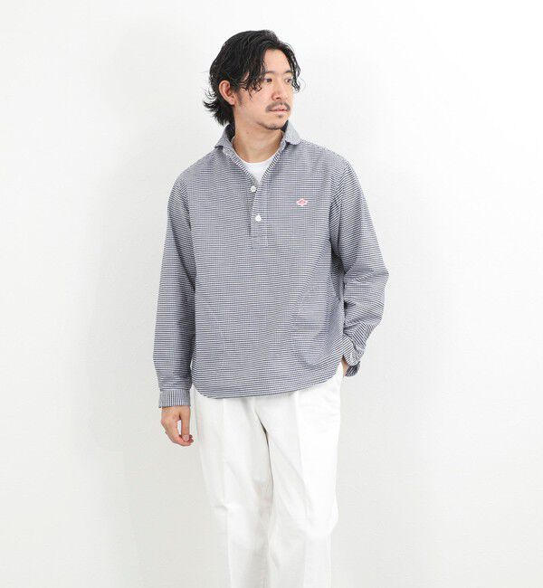 NOLLEY'S goodman「【DANTON/ダントン】DT-B0282OXP ROUND COLLAR P.O SHIRT LS 26SS」|シャツ・ブラウス|