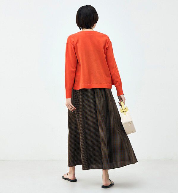 NOLLEY'S「【一部WEB限定カラー】《手洗い可能》エアリータッチゆったりVネックカーディガン」|カーディガン|