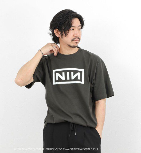 NOLLEY'S goodman「【GOOD ROCK SPEED】Nine Inch Nails バンド プリントTシャツ 26SS」|Tシャツ・カットソー|