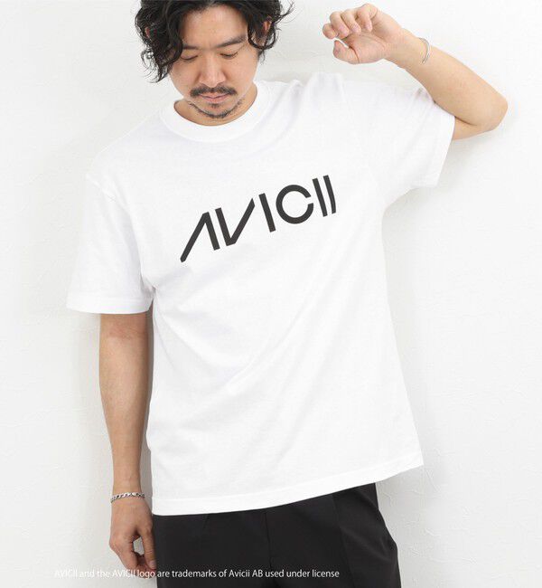 NOLLEY'S goodman「【GOOD ROCK SPEED】AVICII アーティスト プリントTシャツ 26SS」|Tシャツ・カットソー|ホワイト