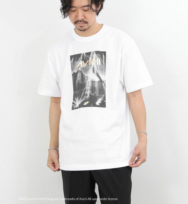 NOLLEY'S goodman「【GOOD ROCK SPEED】AVICII アーティスト プリントTシャツ 26SS」|Tシャツ・カットソー|