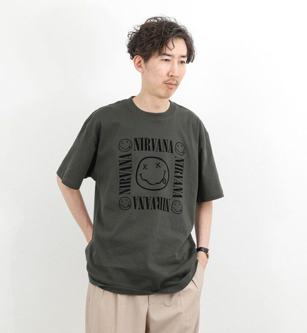 NOLLEY'S goodman「【GOOD ROCK SPEED】NIRVANA バンド プリントTシャツ 26SS」|Tシャツ・カットソー|