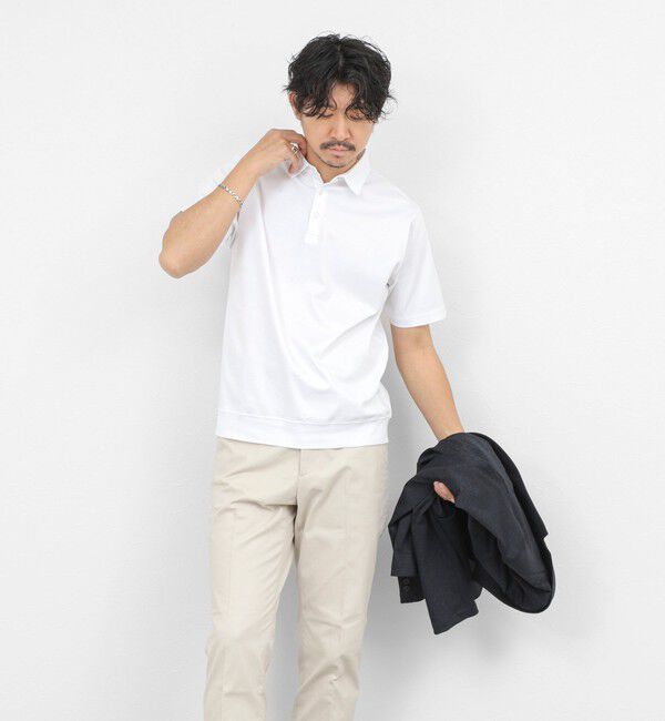 NOLLEY'S goodman「《ビジカジ対応》シルケットスムース ドレスポロシャツ / ビズポロ 26SS」|ポロシャツ|