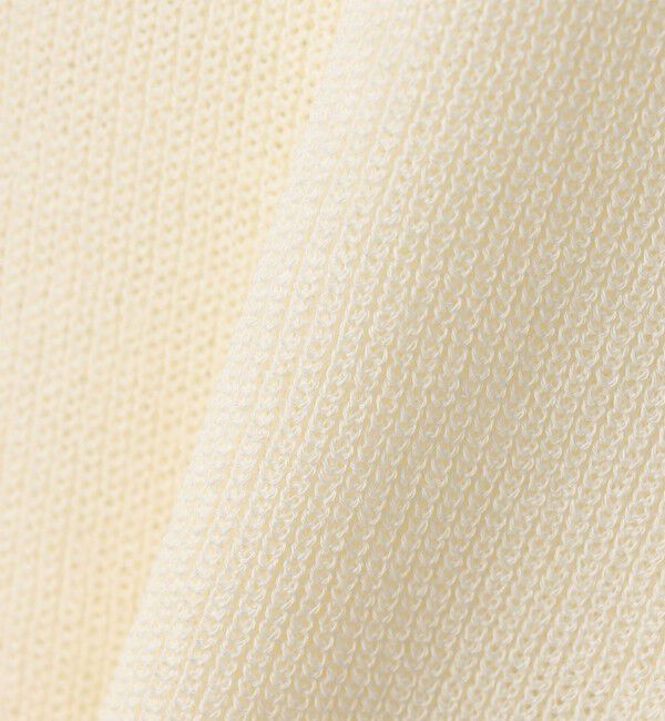 NOLLEY'S sophi「《手洗い可能》ペーパー混深V片畦プルオーバー」|ニット・セーター|