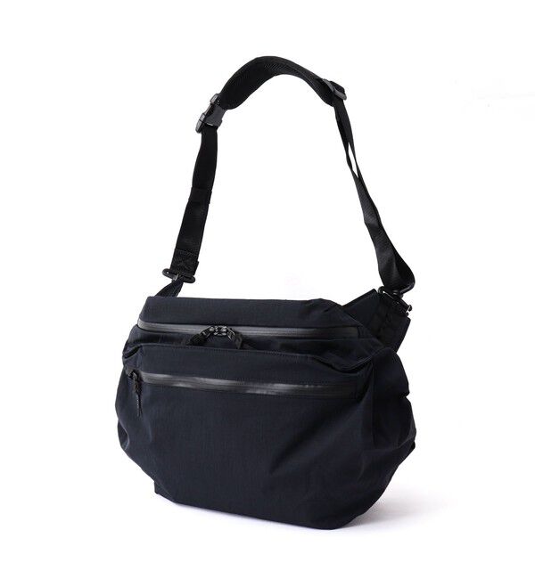 NOLLEY'S goodman「【WEXLEY/ウェクスレイ】DG600 DOUGLAS CRINKLE NYLON BLACK」|ショルダー・メッセンジャー|