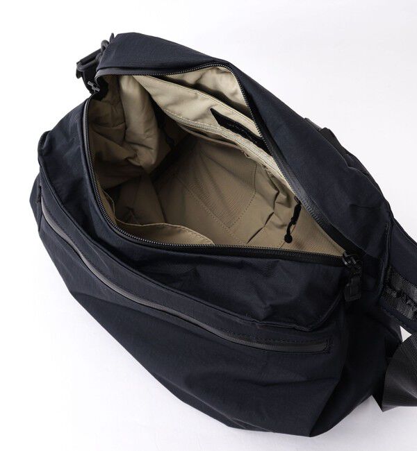 NOLLEY'S goodman「【WEXLEY/ウェクスレイ】DG600 DOUGLAS CRINKLE NYLON BLACK」|ショルダー・メッセンジャー|