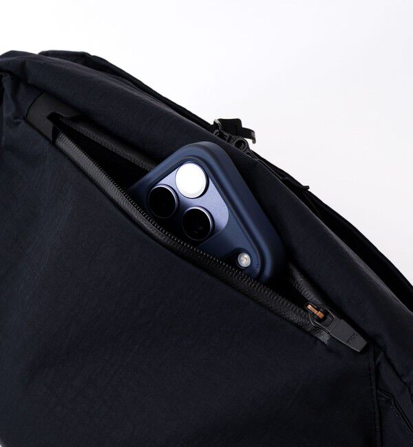 NOLLEY'S goodman「【WEXLEY/ウェクスレイ】DG600 DOUGLAS CRINKLE NYLON BLACK」|ショルダー・メッセンジャー|