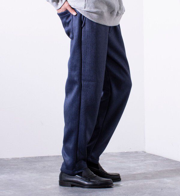 GLOSTER「【GLOSTER/グロスター】カチオンフリースボンディング イージーパンツ」|チノ|