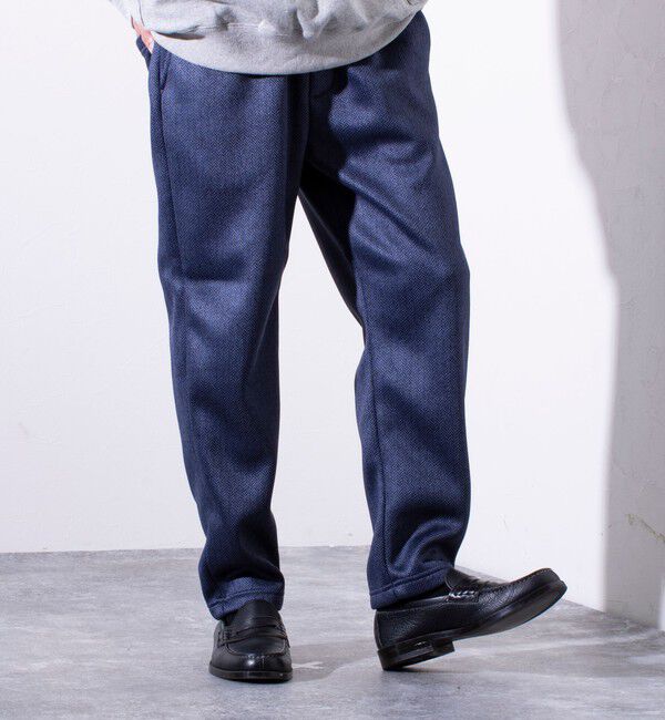 GLOSTER「【GLOSTER/グロスター】カチオンフリースボンディング イージーパンツ」|チノ|